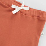 Organic Cotton Newborn Trousers – Orange