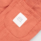 Organic Cotton Baby Short Romper – Orange