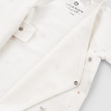 4-Piece Organic Cotton Newborn Coming Home Set – White
