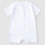 baby romper breathable fabric texture organic cotton
