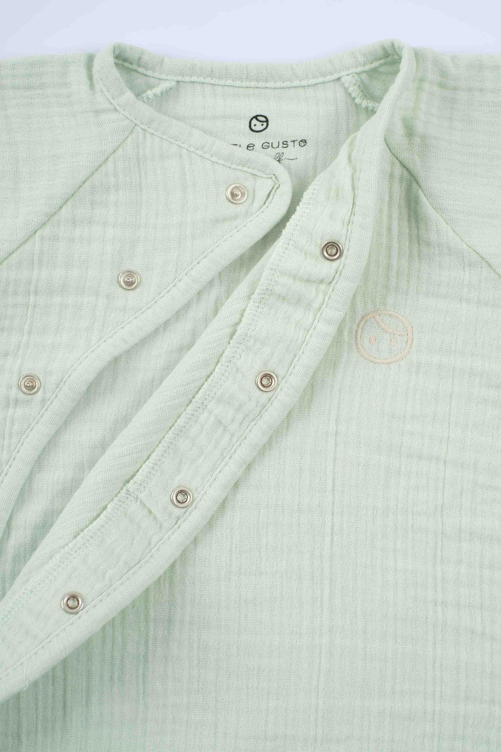 muslin baby romper breathable fabric
