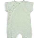 organic baby romper short sleeve
