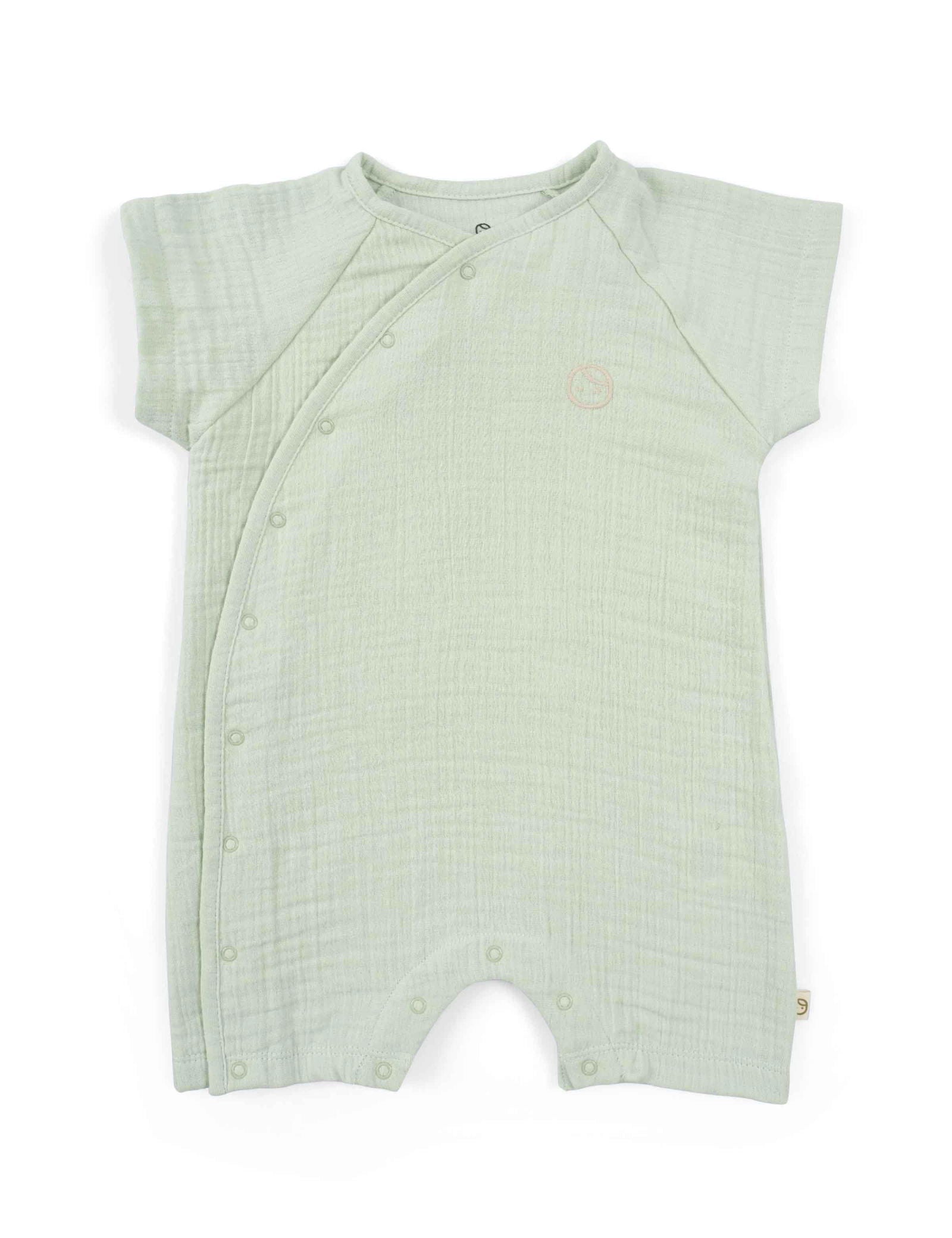 organic baby romper short sleeve
