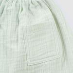 organic baby set front and back view