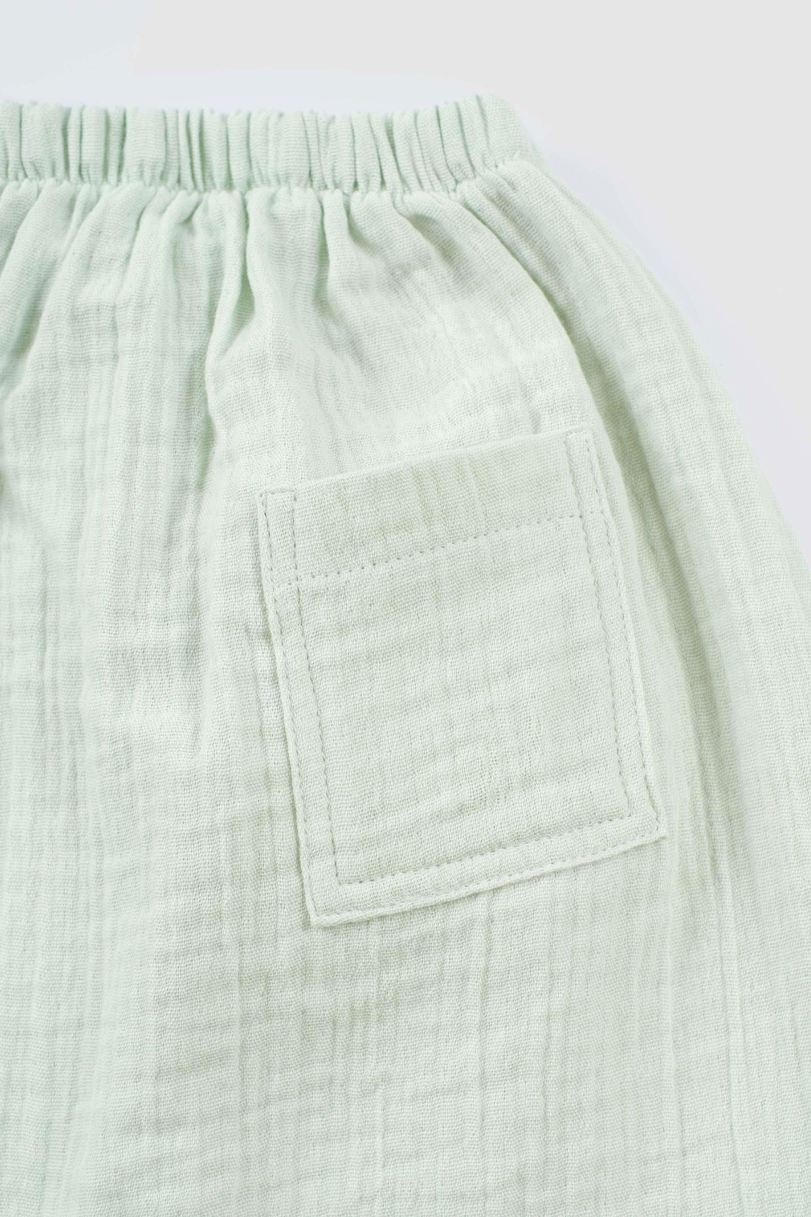 organic baby set front and back view