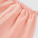 organic cotton baby set soft muslin texture