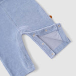 baby dungarees metal clip adjustable strap detail