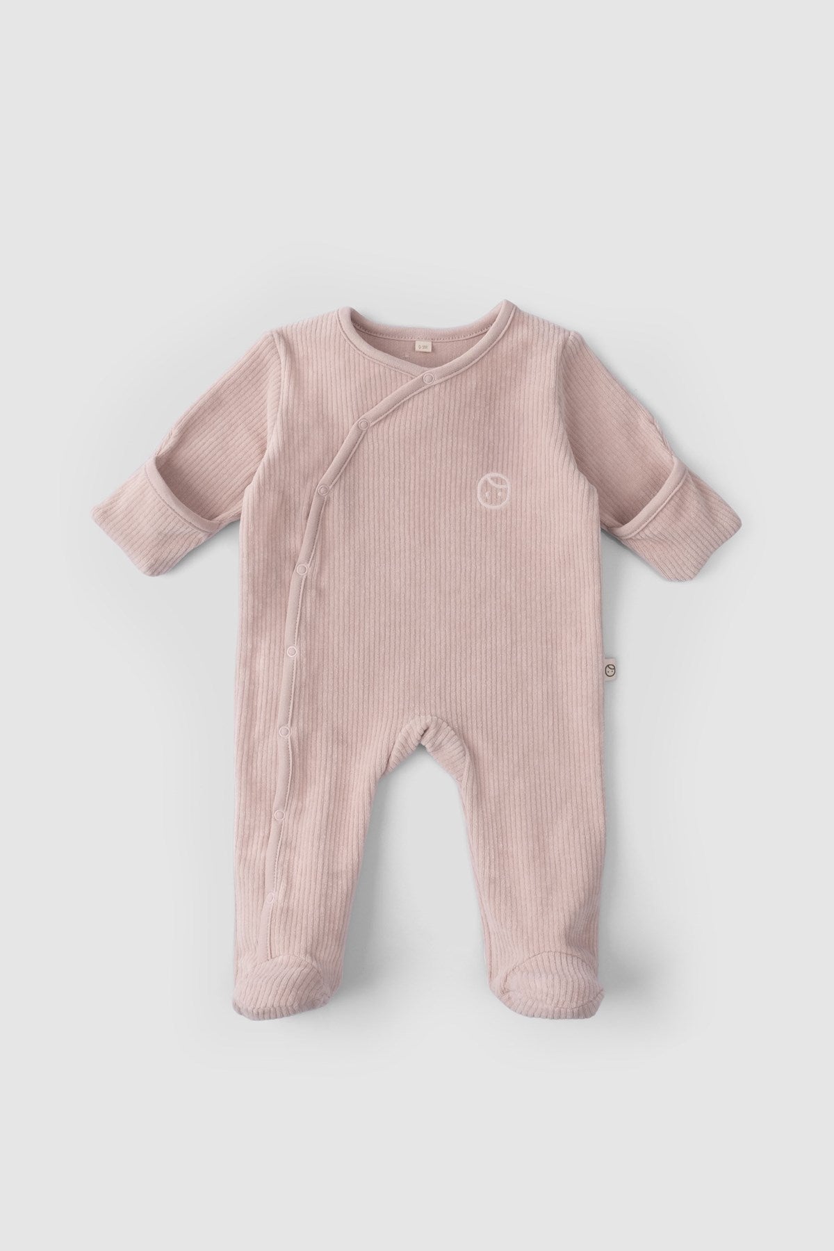OrganicVelourBabySleepsuit