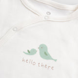 Twig Organic Cotton Sleepsuit 2 Pack - Ecru