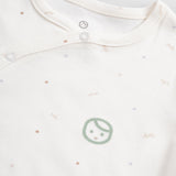 Twig Organic Cotton Sleepsuit 2 Pack - Ecru