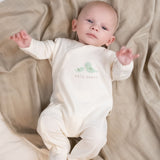 Twig Organic Cotton Sleepsuit 2 Pack - Ecru